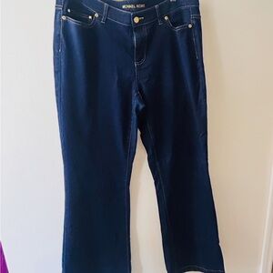 Michael Kors Dark Blue Flare Jeans